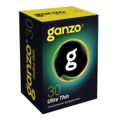 Супертонкие презервативы Ganzo Ultra thin - 30 шт. - Ganzo - купить с доставкой в Норильске