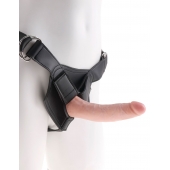 Страпон на виниловых трусиках Strap-on Harness Cock - 17,8 см. - Pipedream - купить с доставкой в Норильске