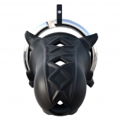 Черный замок верности Extreme Silicone Cock Blocker - Pipedream - купить с доставкой в Норильске