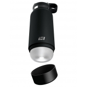 Черный мастурбатор в виде бутылки Fap Flask - Pipedream - в Норильске купить с доставкой