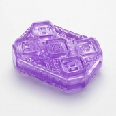 Фиолетовый мастурбатор-стимулятор Tenga Uni Amethyst - Tenga - в Норильске купить с доставкой