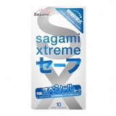 Презервативы Sagami Xtreme Ultrasafe с двойным количеством смазки - 10 шт. - Sagami - купить с доставкой в Норильске