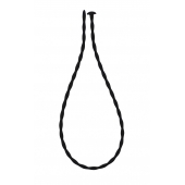 Черный уретральный массажер Glide Small - 30 см. - Lola Games - купить с доставкой в Норильске