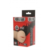 Нежный мастурбатор-ротик REALSTUFF 5INCH MASTURBATOR BJ - Dream Toys - в Норильске купить с доставкой