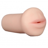 Нежный мастурбатор-ротик REALSTUFF 5INCH MASTURBATOR BJ - Dream Toys - в Норильске купить с доставкой