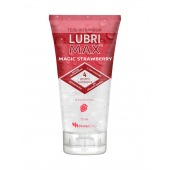 Интимный гель-смазка на водной основе Lubrimax Magic Strawberry - 75 мл. - ИнтелБИО - купить с доставкой в Норильске