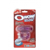 Фиолетовое эрекционное виброкольцо OWOW PURPLE - Screaming O - в Норильске купить с доставкой