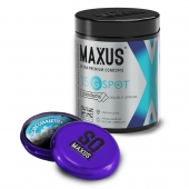 Гладкие презервативы Maxus G spot с двойной спиралью - 15 шт. - Maxus - купить с доставкой в Норильске
