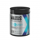 Гладкие презервативы Maxus G spot с двойной спиралью - 15 шт. - Maxus - купить с доставкой в Норильске