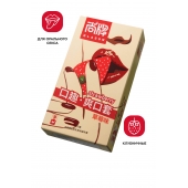 Презервативы Elasun Strawberry с аромато клубники - 10 шт. - Elasun - купить с доставкой в Норильске