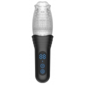 Автоматический мастурбатор Oral Sex Masturbator с функциями ротации, вибрации и фрикций - Secwell - в Норильске купить с доставкой