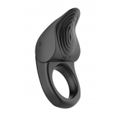 Черное эрекционное виброкольцо Vibro Lust Ring - MALESATION - в Норильске купить с доставкой