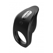 Черное эрекционное виброкольцо Vibro Lust Ring - MALESATION - в Норильске купить с доставкой