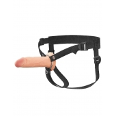 Полый страпон на ремнях 6’’ Hollow Silicone Strap-on - Pipedream - купить с доставкой в Норильске