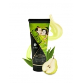 Массажный крем для тела с ароматом груши и зелёного чая Pear   Exotic Green Tea - 200 мл. - Shunga - купить с доставкой в Норильске