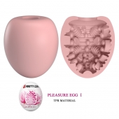 Розовый мастурбатор-яйцо Pleasure Egg I - Baile - в Норильске купить с доставкой