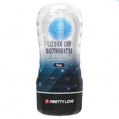 Прозрачный текстурированный мастурбатор Vacuum Cup Masturbator Planet - Baile - в Норильске купить с доставкой