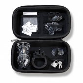 Мужской пояс верности Pubic Enemy No1 Silver Edition - MyStim - купить с доставкой в Норильске