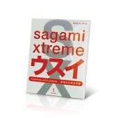 Ультратонкий презерватив Sagami Xtreme SUPERTHIN - 1 шт. - Sagami - купить с доставкой в Норильске