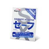 Презерватив Sagami Xtreme Ultrasafe с двойным количеством смазки - 1 шт. - Sagami - купить с доставкой в Норильске