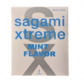 Презерватив Sagami Xtreme Mint с ароматом мяты - 1 шт. - Sagami - купить с доставкой в Норильске
