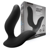 Черный вибромассажер простаты 3,5’’ Curve P-spot Massager - 12 см. - Erokay - в Норильске купить с доставкой