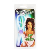 Прозрачное лассо с фиолетовой бусиной SILICONE COCK RING WITH BEAD LAVENDER - NMC - в Норильске купить с доставкой