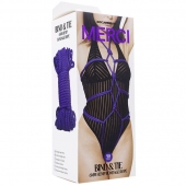 Фиолетовая верёвка для связывания и фиксации Bind Tie - 15,24 м. - Doc Johnson - купить с доставкой в Норильске