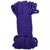 Фиолетовая верёвка для связывания и фиксации Bind Tie - 15,24 м. - Doc Johnson - купить с доставкой в Норильске