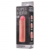 Фаллоудлинитель SUPER HERO Casanova - 18 см. - Lola Games - в Норильске купить с доставкой