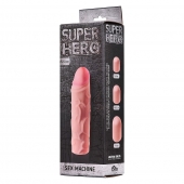 Фаллоудлинитель SUPER HERO Sex Machine - 15,5 см. - Lola Games - в Норильске купить с доставкой