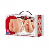 Телесный мастурбатор-полуторс Rolonda - Baile - в Норильске купить с доставкой