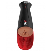 Мастурбатор-вагина в колбе с вибрацией Fuck-O-Matic Pro XL - Pipedream - в Норильске купить с доставкой