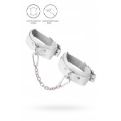 Белые мини-оковы со скруглёнными углами - Pecado - купить с доставкой в Норильске