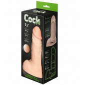 Телесный фаллоудлинитель с мошонкой Cock Next - 19 см. - LOVETOY (А-Полимер) - в Норильске купить с доставкой