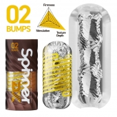 Мастурбатор Tenga Spinner DX 02 Bumps - Tenga - в Норильске купить с доставкой