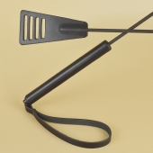 Черный кожаный стек «Сириус» - 60 см. - Sitabella - купить с доставкой в Норильске