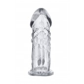 Прозрачная насадка на пенис Uco - 13 см. - A-toys - в Норильске купить с доставкой