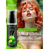 Съедобная смазка на водной основе с ароматом фейхоа - 60 гр. - Биоритм - купить с доставкой в Норильске