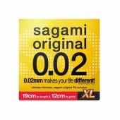 Презерватив увеличенного размера Sagami Original 0.02 XL-size - 1 шт. - Sagami - купить с доставкой в Норильске