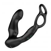 Черный двухмоторный массажер простаты Nexus Simul8 Wave Edition - Nexus Range - в Норильске купить с доставкой