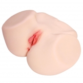 Мастурбатор-полуторс с двойным слоем материала Jenny Onahole Real Vagina - KOKOS - в Норильске купить с доставкой