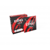 Презервативы с ароматом колы Expert Cola - 3 шт. - Expert - купить с доставкой в Норильске