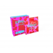 Презервативы с разогревающим эффектом Expert Hot Love - 3 шт. - Expert - купить с доставкой в Норильске