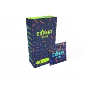 Светящиеся в темноте презервативы Expert Neon - 15 шт. - Expert - купить с доставкой в Норильске