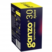 Ароматизированные презервативы Ganzo Juice - 30 шт. - Ganzo - купить с доставкой в Норильске