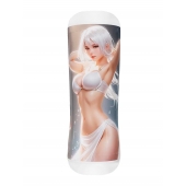 Двусторонний мастурбатор в колбе аниме - вагина и ротик - Tokyo Style - в Норильске купить с доставкой