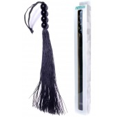 Черная силиконовая плеть - 37 см. - Boys of Toys - купить с доставкой в Норильске