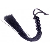 Черная силиконовая плеть - 37 см. - Boys of Toys - купить с доставкой в Норильске