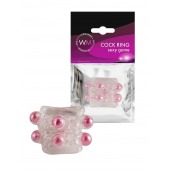 Прозрачная насадка на пенис с цветными шариками - Erowoman-Eroman - в Норильске купить с доставкой